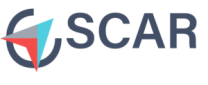 Das Logo besteht aus dem Schriftzug OSCAR, wobei das O durch einen Navigationspfeil ergänzt wurde.