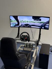 Darstellung des Fahrsimulators