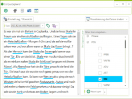 Annotierte Daten im CorpusExplorer (JOR)