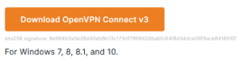 OpenVPN Connect Download Button