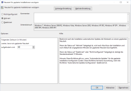 Screenshot WSUS