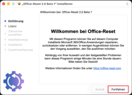 MacOs Installationsmanager; Details in der Beschreibung