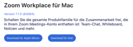 MacOS Zoom Download