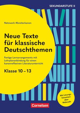 Buchcover Neue Texte für klassische Deutschthemen