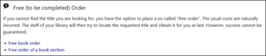 Screenshot interlibrary loan free to complete order