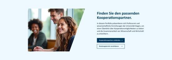 Bild des Secondary CTA Blocks