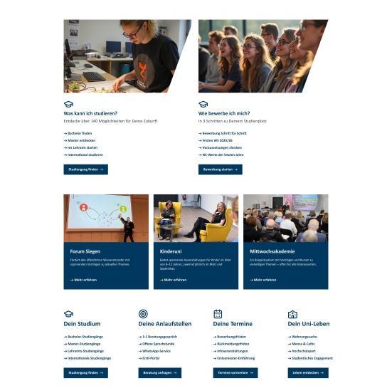 Bild des Thematic Cards Block