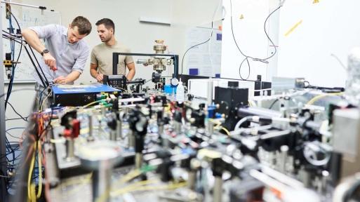 Arbeit am Quantencomputer