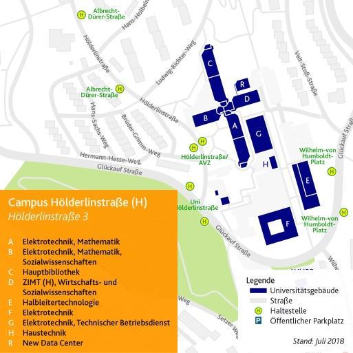 Lageplan Hölderlin