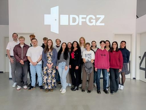 Gruppe von Studierenden aus dem Projekt