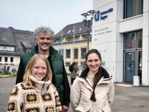 Rebecca Gerstenberg, Prof. Dr. Marc Hassenzahl und Ronda Ringfort-Felner (v.l.n.r.)