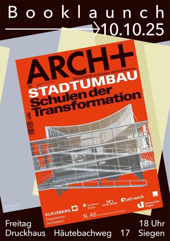 Jahresausstellung Department Architektur 2025 - 2
