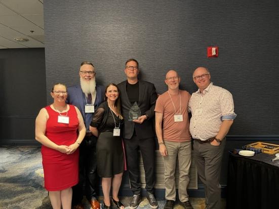 Internationale Wissenschaftler mit Dr. Martin Harbusch bei der Preisverleihung in Chicago.