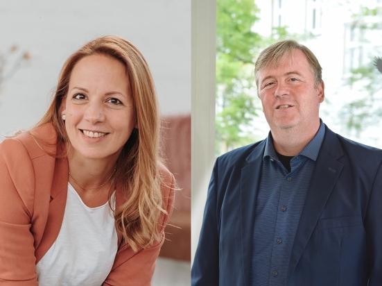 Referenten Beyer-Rickes und Prenner