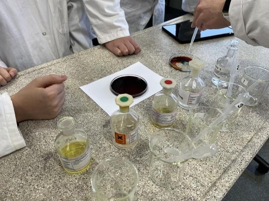 Experimente im Rahmen des Projekts BRO