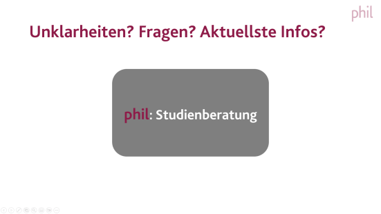 Screenshot der Folie