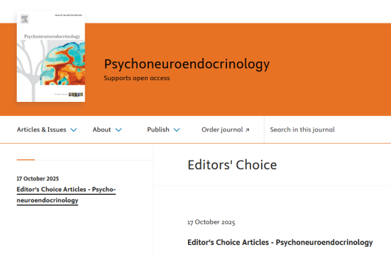Psychoneuroendocrinology