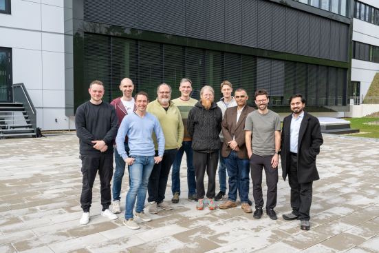 Das Team des WISENT-Projektes an der Uni Siegen.