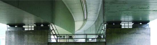 Brücke von unten