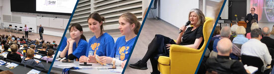Collage von Events des Haus der Wissenschaft
