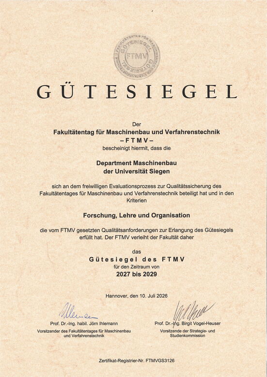 Gütesiegel