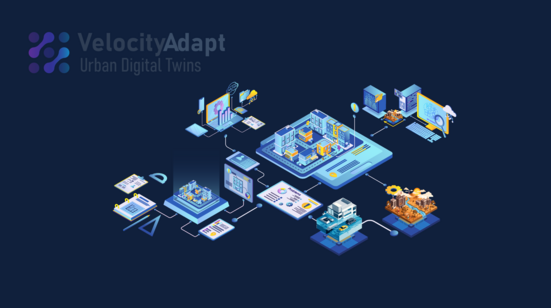 Konzeptillustration des Forschungsprojekts VelocityAdapt.