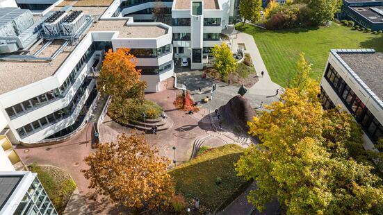 Luftaufnahme: Campus AR