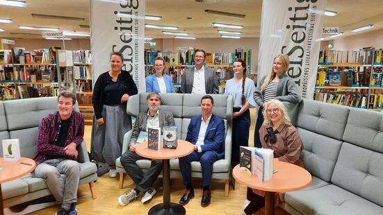 Organisatoren des Literaturfestivals VielSeitig.