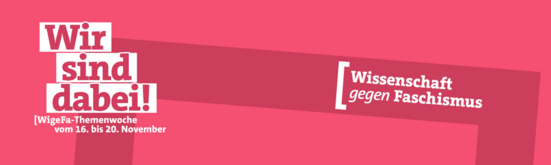 Logo der Initiative Wissenschaft gegen Faschismus