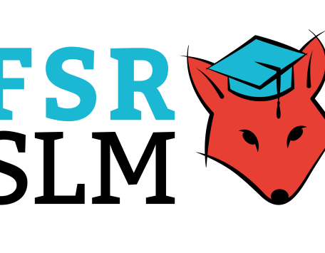 Das Logo des FSR SLM, ein Cartoon Fuchs