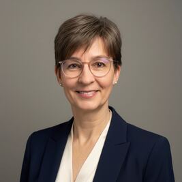 Person im Büro
