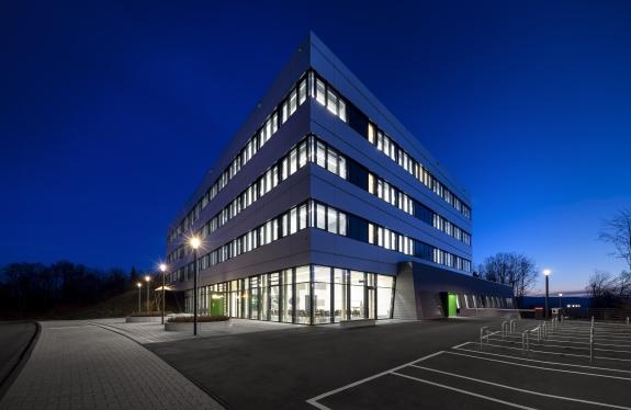 Das INCYTE-Forschungsgebäude der Universität Siegen