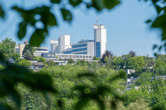 Ausblick auf Universitaet Siegen