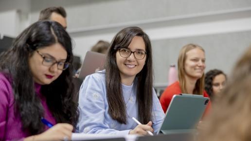 Studierende im Hörsaal