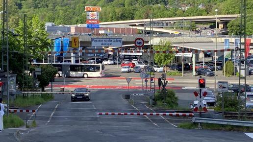 Bahnübergang Stadtstraße