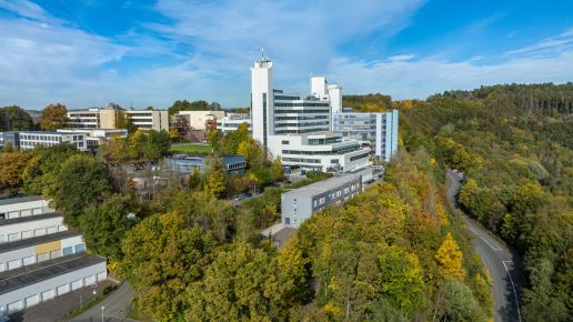 Uni Siegen von oben