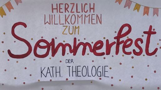 Schriftzug Sommerfest