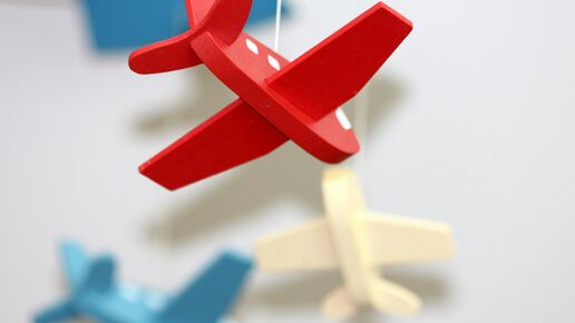 Miniatur Eines Flugzeugs