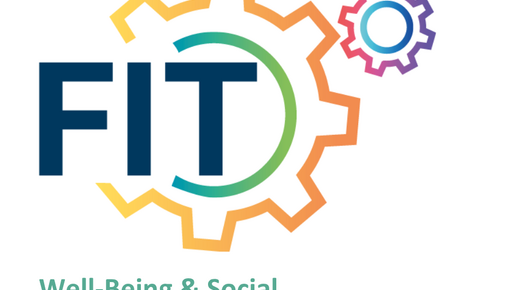 Schriftzug: FIT Well Being and Social Integration
