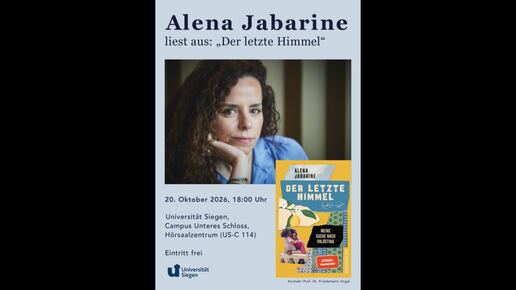 Alena Jabarine Lesung