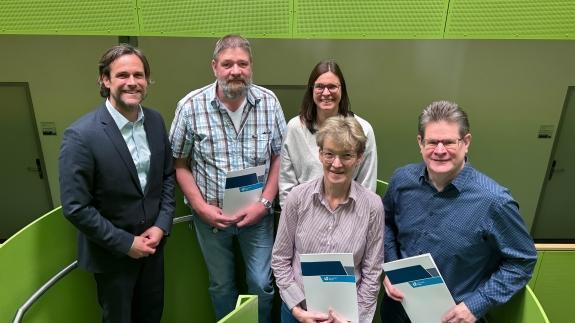 Ehrung von Mitarbeitern Universität Siegen Dienstjubiläum
