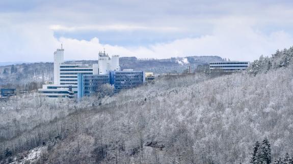 Universität Siegen Campus Adolf-Reichwein-Straße Winter