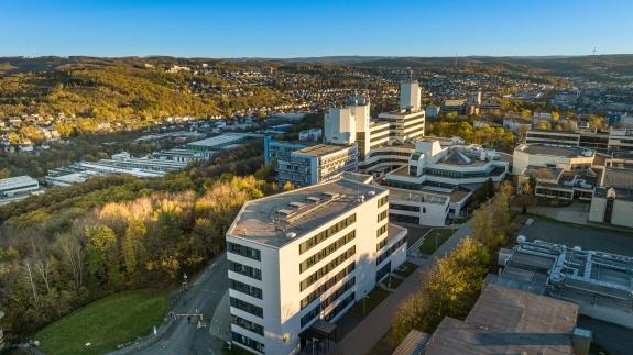Gebäude des Campus AR von oben