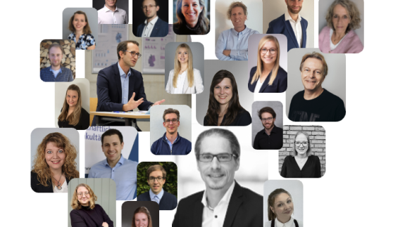 Collage der Mitarbeitenden der Fachgruppe Didaktik der Mathematik