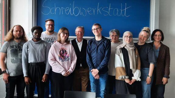 Teilnehmer der Schreibwerkstatt