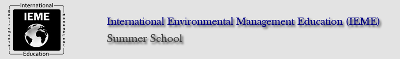 International Environmental Management Education