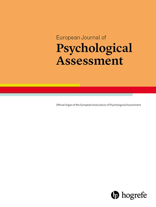 European Journal of Psychological Assessment