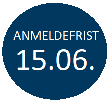 Anmeldefrist 15.06.