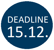 Application Deadline 15.12.