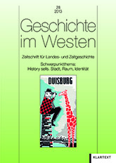 Cover Geschichte im Westen, 2013